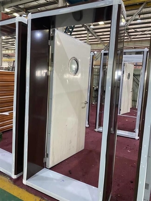 Mua Cửa thép chống cháy A60 với bảng điều khiển tầm nhìn bằng kính cửa sổ sản xuất trực tuyến