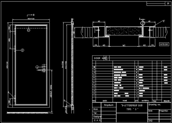 Mua Lối vào Cửa thép chống cháy 45 phút 1 giờ 2 giờ Cửa kính chống cháy sản xuất trực tuyến